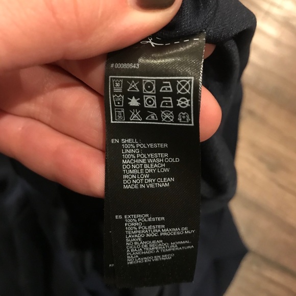 Long Blue Slit Skirt - Picture 6 of 6